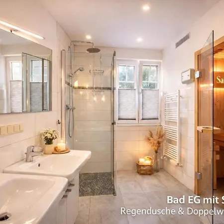 Villa Mara - Fuer 12 Gaeste, Sauna, 1 Wirlwanne, 2 Duschen, Kamin, 5 Sz, 3 Wc, Highspeed Internet, Abgezeuntes Grundstueck 度假居
